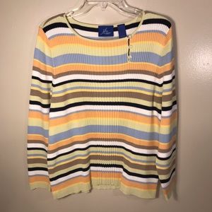 JH Collectibles Women’s Cotton Sweater, size 3X